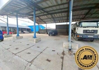 Prístrešky na prenájom, 54 m2, pre nákladné autá, Zvolen