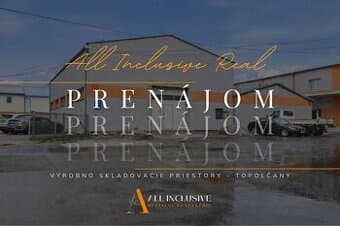 ALL INCLUSIVE | VÝROBNO SKLADOVACIE PRIESTORY | POD KALVÁRIO