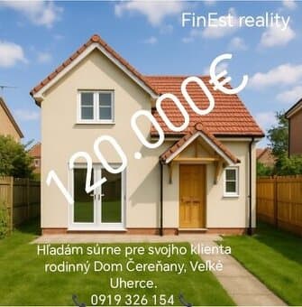 Rodinný dom Čereňany