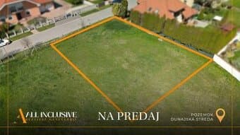 ALL INCLUSIVE | Na predaj pozemok o výmere 789m², Dunajská S
