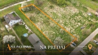 ALL INCLUSIVE | Na predaj priestranný pozemok, Pata