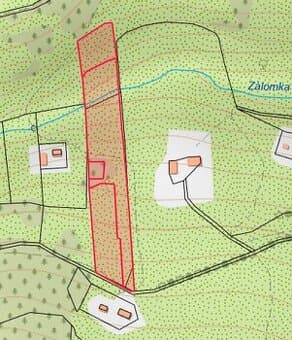 VYSOKOHORSKÝ Pozemok 12 000m2 s Potokom, Elektrikou, Voudo