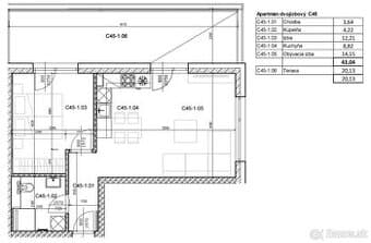 NA PREDAJ: Nový 2izb apartmán s terasou a garážou, Stupava
