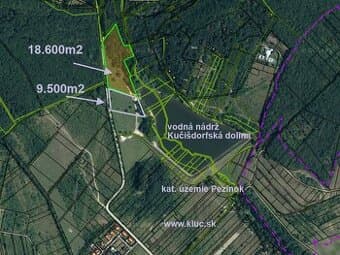 Pozemok v rekreačnej oblasti. Kučišdorfská dolina