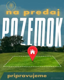 Na predaj pozemok Turčianske Kľačany