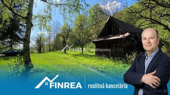 FINREA│Na predaj pozemok 1336 m² s chatou (43 m²) v krásnom