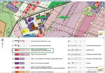 Investičný stav. pozemok pre rodinné domy Nová Lesná 3574 m2