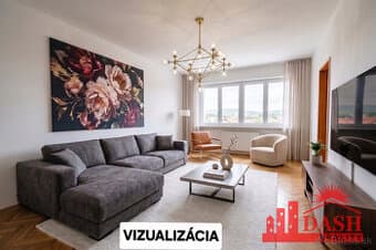 Na predaj | 4 izbový byt | 2 balkóny | Nemšová | 101 m2