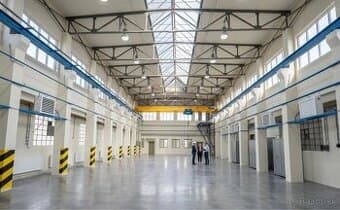 Hala s 5t žeriavom (385 m²)- PRENÁJOM