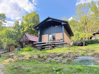 Chata pred dokončením na pozemku 770 m2, Horná Maríková