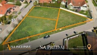 ALL INCLUSIVE | Na predaj 3x pozemky, Dunajská Streda
