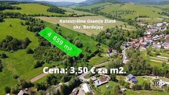 Predaj parciel v Zlatom