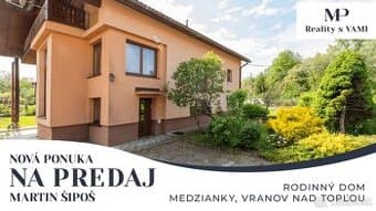 Na predaj 5 izbový rodinný dom, Medzianky, Prešovský kraj
