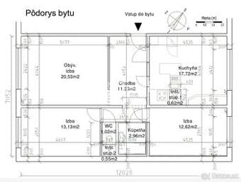 Predaj, 3 izbový byt - Levice (008-113-SIHA)