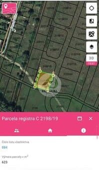 REZERVOVANÉ....19. Pozemok 623 m2 v Novej Lesnej