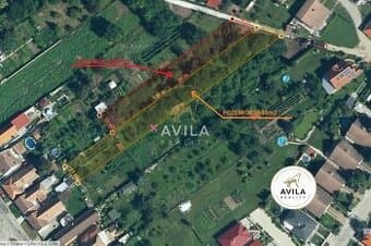 TOP NA PREDAJ: investičný pozemok 1544m2 - Cífer