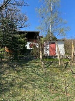Vinica s murovanou chatou