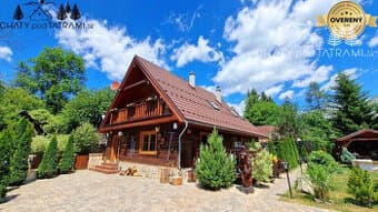 Štýlová dvojapartmánová drevenica Mýto Nízke Tatry