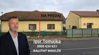 Exkluzívna Ponuka: Rodinný dvojdom s obrovským pozemkom a po