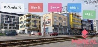 Administratívny priestor 70m2, Račianska ul., Nové Mesto