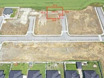 DEÁLNY TVAR,IDEÁLNA VÝMERA STAVEBNÝ POZEMOK 630 m2 P…