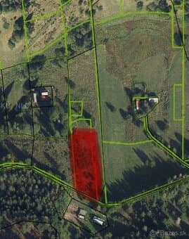 2719m2 STAVEBNÝ POZEMOK Chatovej OBLASTI CHLIPNACKY 22tis