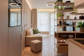 EXKLUZÍVNE dlhodobý prenájom moderný 1-izb. apartmán s