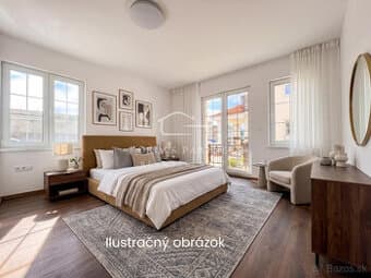 2-izbový byt s terasou v novostavbe Danubia Residence (A107)