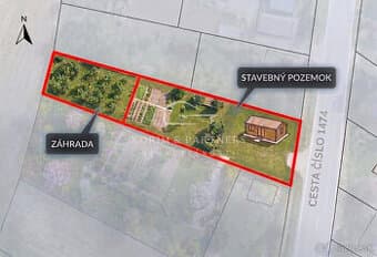 Pozemok na stavbu rodeinného domu, Vrbová nad Váhom