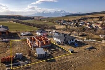 AstonReal: predaj 4-izbový bungalov s výhľadom na Tatry, poz