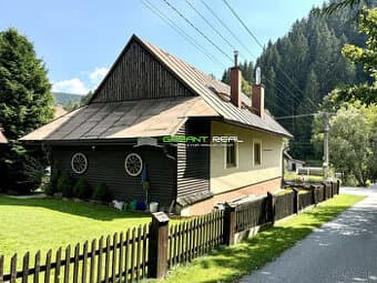 Predaj chalupa/rodinný dom, pozemok 615 m2, obec Zázrivá