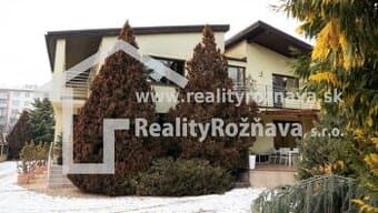 Nadštandardný dvojbytový rodinný dom v Rožňave