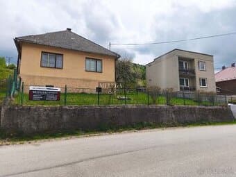 Na predaj rodinný dom s veľkou záhradou v obci Slovinky
