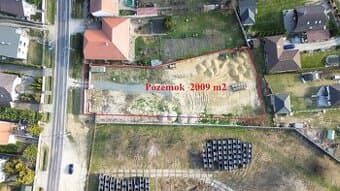 Na predaj pozemok 2009 m2 v obci Veľké Leváre.