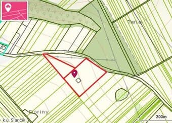 Investičný pozemok v obci Slančík-19 350m2
