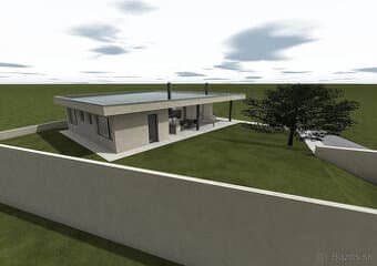 Slnečný stavebný pozemok so st. povolením – Hôrky