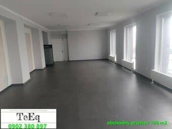 Na prenájom 125 m2 obchodný priestor Banská Bystrica