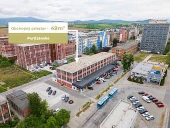 EXKLUZÍVNE na prenájom priestor s rozlohou 49 m² v PE.