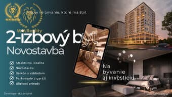 PANÓNSKA | 2-IZBOVÉ BYTY | PRÉMIOVÉ BÝVANIE V PETRŽALKE