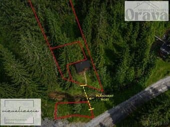 Pozemok na výstavbu chaty 8.272 m2, obec Brezovica na Orave