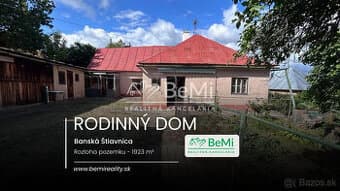 Veľkorysý dom s dušou a atmosférou, Banská Štiavnica