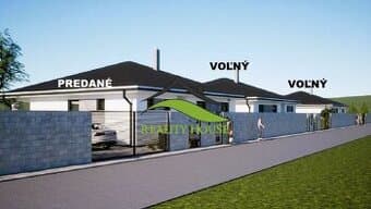 Murovaná Novostavba - Rodinný dom s pekným pozemkom 800m2