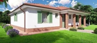 Projektová dokumentácia RD bungalov LUNA 26