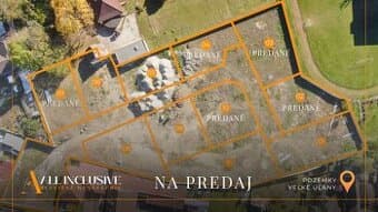 ALL INCLUSIVE | NA PREDAJ STAVEBNÉ POZEMKY, VEĽKÉ ÚĽANY –BEL