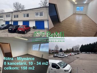 NA PRENÁJOM – kancelárske priestory o celkovej výmere 158 m2