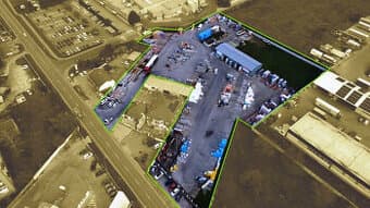 Priemyselný areál 9 000 m2 s montovanou halou 340 m2 - Nové
