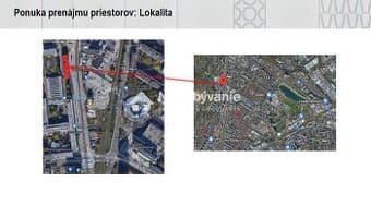 Prenájom obchodný priestor 90 m2 BA-Račianska ulica (N047-
