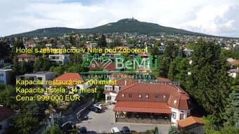 Reštaurácia a Hotel v lukratívnej časti Nitra – Zobor