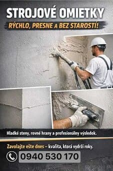 Strojové Omietky
