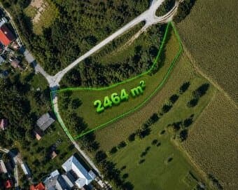 Na predaj stavebný pozemok na kopci s výhľadom, Stará Turá